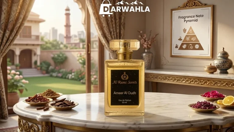 Ameer Ul Oud on Table to Tell Why DarWahla Is The Best Perfume Brand in Pakistan