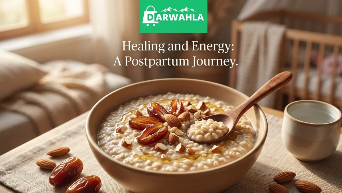 nutritious talbina for new mom postpartum recovery needs