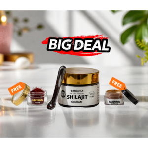 50gram Shiljiat + 10 gram Majoon+ 0.5 Gram Zaffran